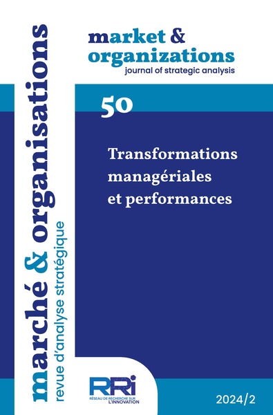 Marché et organisation n° 50 - Transformations managériales et performances - Collectif