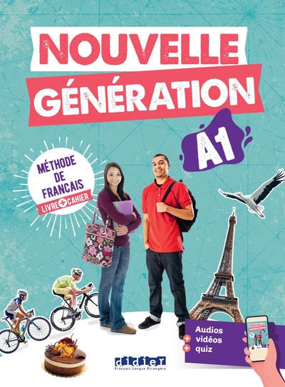 Nouvelle Génération A1 - Livre + Cahier + didierfle.app - Carla Baracco