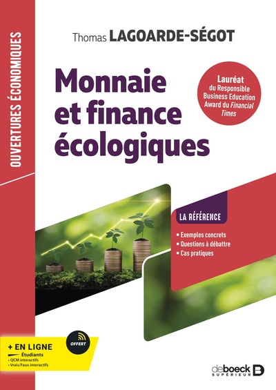 Monnaie Et Finance Écologiques - Thomas Lagoarde-Ségot