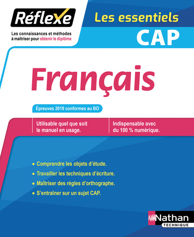 Français - CAP (Réflexe - Les essentiels) - eleve - 2019