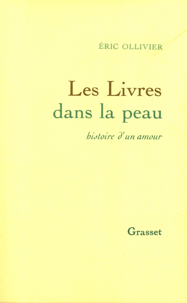 Les livres dans la peau