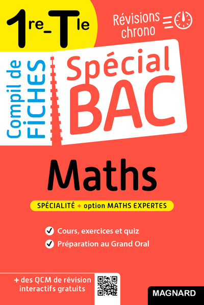 Spécial Bac Compil de Fiches Maths 1re, Tle Bac 2025 - Vito Punta