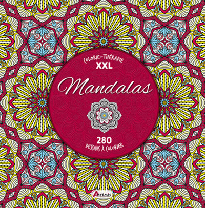 Mandalas, 280 Dessins À Colorier