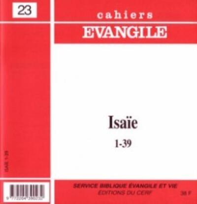 Cahiers Evangile N° 23 Volume 23 - Jesús-Maria Asurmendi