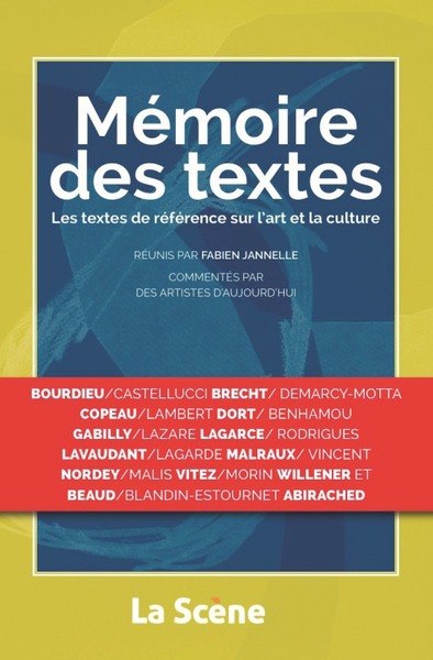 Mémoire Des Textes, Les Textes De Référence Sur L'Art Et La Culture