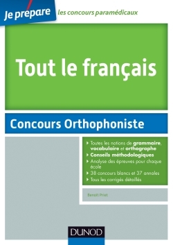 1 - Tout le français - Concours Orthophoniste