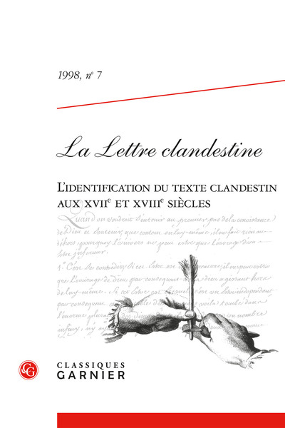 La Lettre clandestine - Antony McKenna