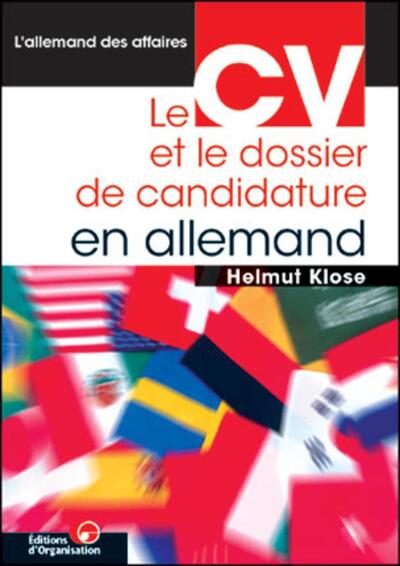 Le Cv Et Le Dossier De Candidature En Allemand