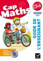 CAP Maths CM1 Éd. 2017 - Guide pédagogique + CD-Rom - Georges Combier