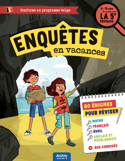 J'Enquête En Vacances -  En Route Vers La 5e Primaire