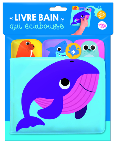 Baleine - Livre bain