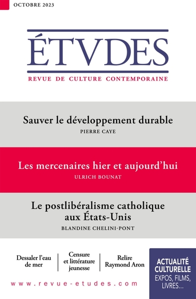 Etudes N° 4308, octobre 2023 Volume 4308