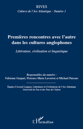 Premières rencontres avec l'autre dans les cultures anglophones - Christian Manso