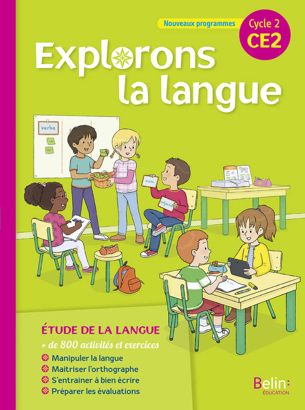 Explorons la langue CE2 - Manuel - Gérald Jeangrand, Nathalie Samy