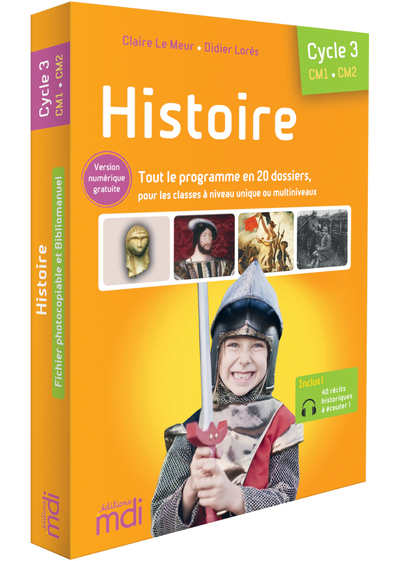 MDI Histoire - Fichier CM1/CM2