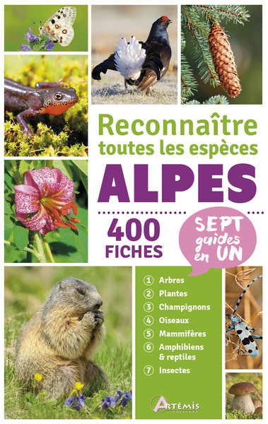 Alpes - reconnaître toutes les espèces