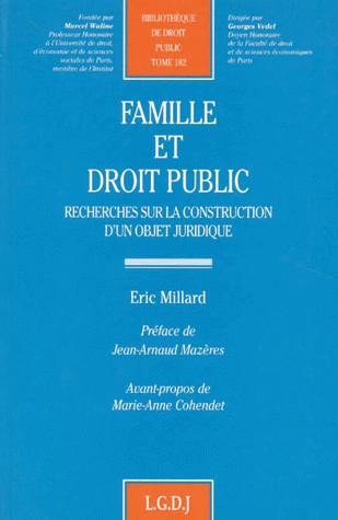 Famille et droit public - Éric Millard