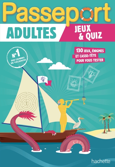 Passeport Adultes - Jeux Et Quiz - Cahier De Vacances 2024