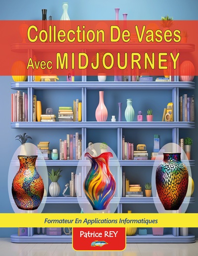 collection de vases avec midjourney - Patrice Rey