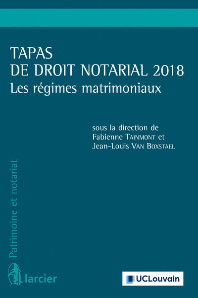 Tapas de droit notarial 2018 - Tainmont Fabienne