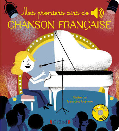 Mes premiers airs de chanson française - Livre sonore avec 6 puces avec les extraits originaux - Dès