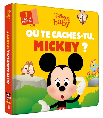 DISNEY BABY - Où te caches-tu, Mickey ? - Avec des volets à soulever