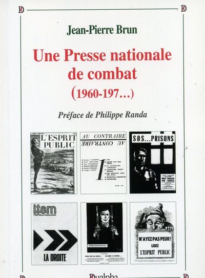 Une Presse nationale de combat (1960-197...)