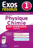 EXOS RESOLUS SPECIALITE Physique-Chimie 1re - Stéphane Blat