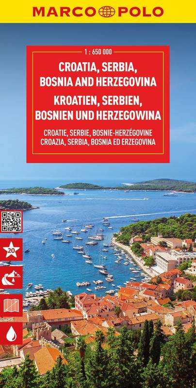 Croatie, Serbie, Bosnie-Herzégovine 1 : 650.000