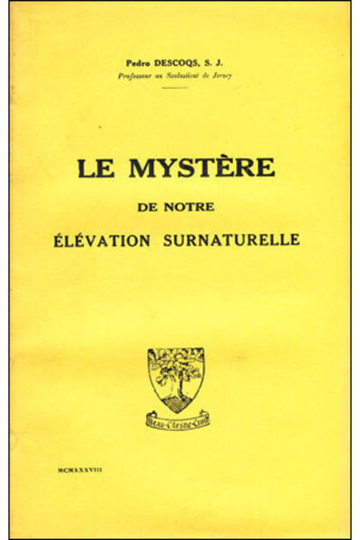 Le mystère de notre élévation surnaturelle