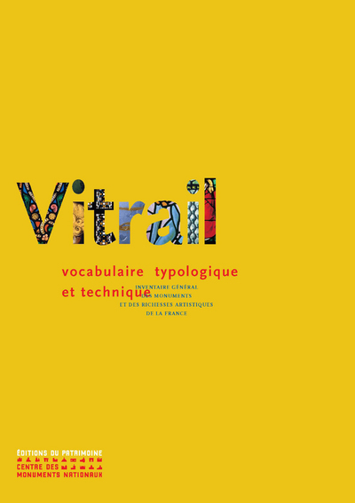 Vitrail, vocabulaire typologique et technique