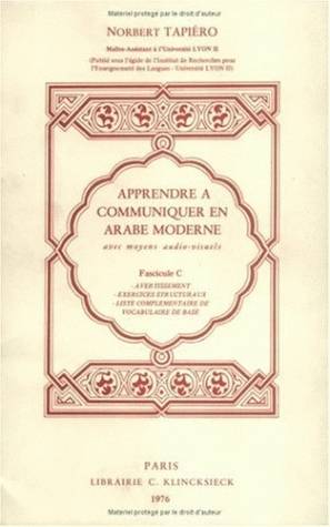 Apprendre à communiquer en arabe moderne