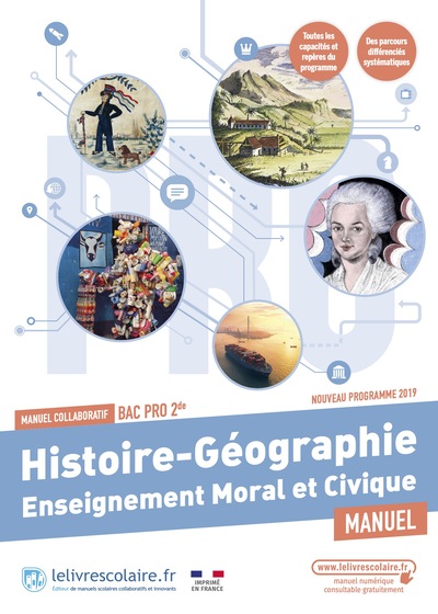 Histoire-Géographie 2de pro, manuel, édition 2023 - Olivier Lopez