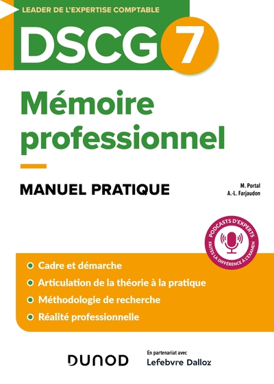 DSCG 7 - Mémoire professionnel