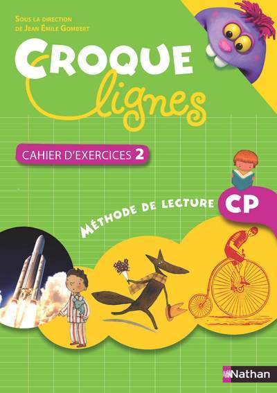 Croque-lignes - cahier exercices - tome 2 - CP