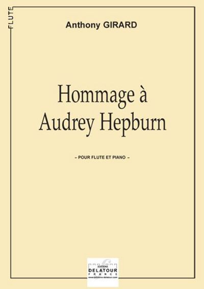 Hommage A Audrey Hepburn Pour Flute Et Piano