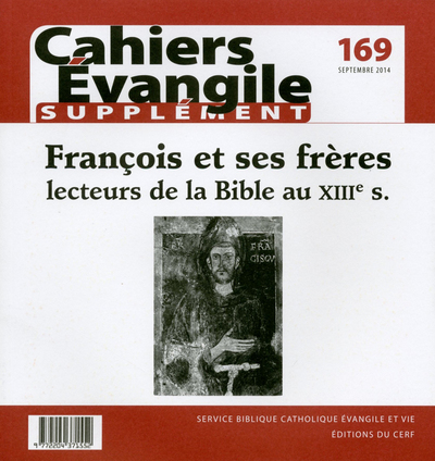 Supplément aux Cahiers Evangile N° 169 Volume 169 - Gilbert Dahan