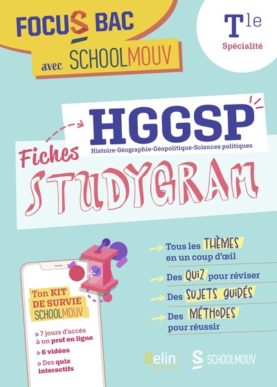 Focus Bac Fiches Hggsp (Terminale Spécialité), Décroche Ton Bac Avec Schoolmouv Grâce Aux Studygram ! - Doustaly Anne