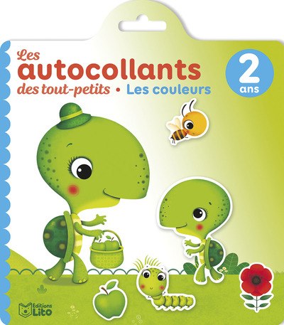 Les couleurs, 2 ans : les autocollants des tout-petits