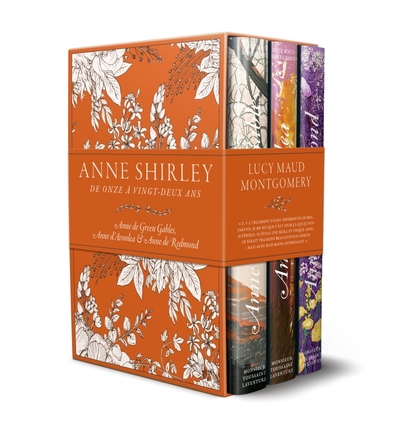 Coffret Saga Anne Shirley 1 À 3 - De Onze À Vingt Deux Ans