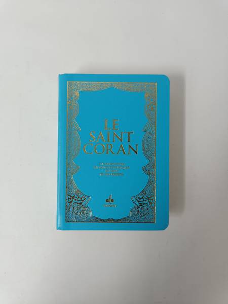 Saint Coran - FranCais - souple - Poche (10x14) - turquoise