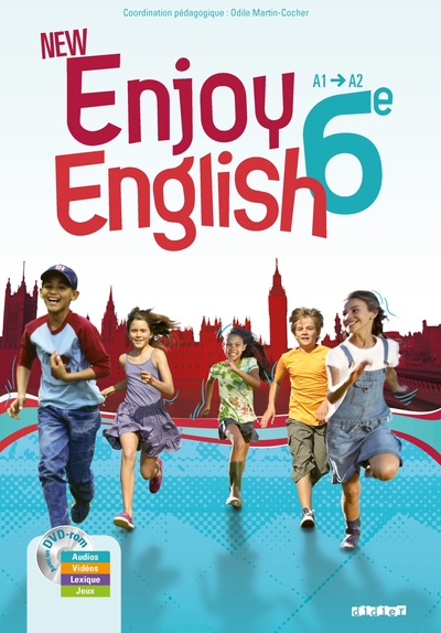 New Enjoy English - Anglais 6e - Manuel + DVD-rom