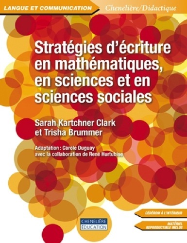 Strategies d'ecriture en mathematiques, en sciences et en sciences sociales - Inconnu