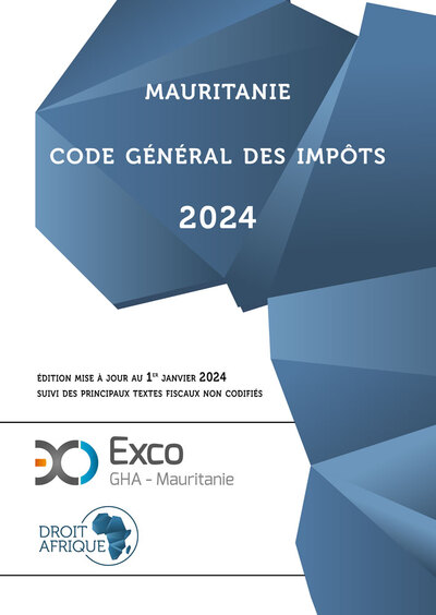 Mauritanie - Code Général Des Impôts 2024