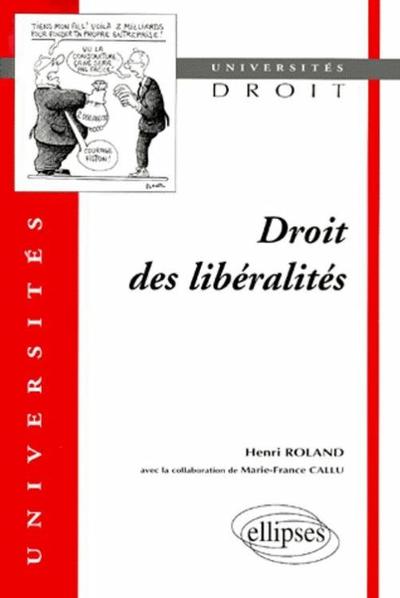 Droit Des Liberalites