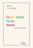 Ce que la lecture fait aux femmes