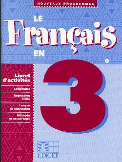 Le Français en 3e / Livret d'activités