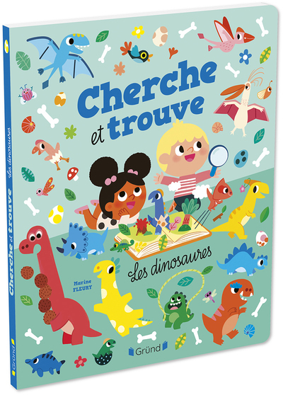 Cherche et trouve - Les dinosaures - Marine Fleury