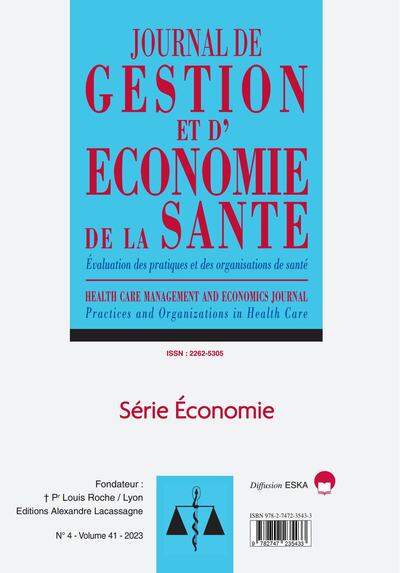 Evaluation des Pratiques et des Organisations de Santé - Jérôme WITTWER, Etienne MINVIELE, Jean-Paul DOMIN, Irène GEORGESCU, Robert LAUNOIS