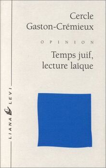 Temps juif, lecture laïque